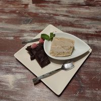 Brownie with Nicecream at Codigos del Arte in Denia