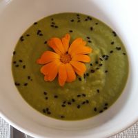 Pea soup at Codigos del Arte in Denia