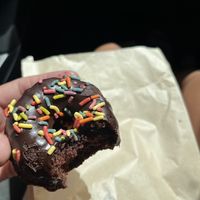 Chocolate Bundt cake  at Skull & Cakebones in Dripping Springs