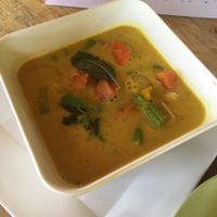 Yellow Curry at The Garden of Nang in Don Det