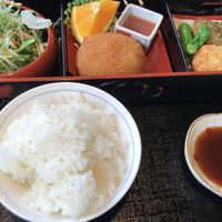 Vegetarian set at Yosiya in Kyoto