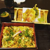 Simple tasty set meal at Yosiya in Kyoto