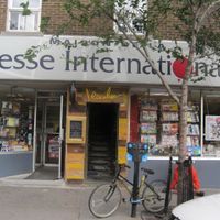 Outside at L'Escalier in Montreal