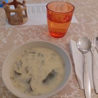 Soup of the day at GrandeVita in Prague