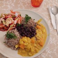 Lunch of the day at GrandeVita in Prague