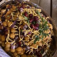 Samosa chat   at Zindiya in Birmingham