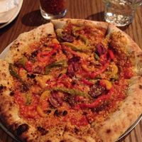 Vegan pizza at No. 4 in Tokyo