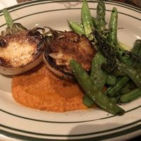 Vegan Seasonal Vegetable Steak with Romesco Sauce  at No. 4 in Tokyo