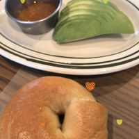 Bagel w/ Side of Avocado & THE BEST ORANGE MARMALADE  at No. 4 in Tokyo