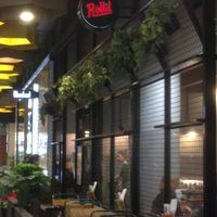 Outside the restaurant at Rolld in Perth