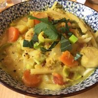 veganes Curry at Café Selen in Kaiserslautern