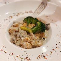 Süßkartoffelgnocci mit Pilzen  at Waldhotel am Notschreipass in Todtnau