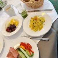Auswahl vom Frühstücksbuffet (Rührtofu wird auf Bestellung frisch zubereitet)  at Waldhotel am Notschreipass in Todtnau