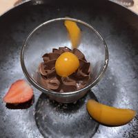 Chili-Tonka-Schoggimousse  at Waldhotel am Notschreipass in Todtnau