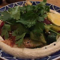 Jerusalem tahini salad at Dobrumba in Budapest