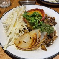 Mushroom Shawarma   at Dobrumba in Budapest