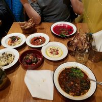 soup & sharers  at Dobrumba in Budapest