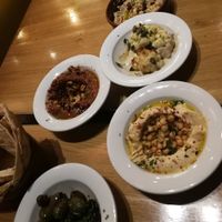 Cold mezze at Dobrumba in Budapest