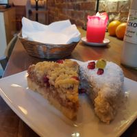 Vegan ones at Krakowska 10 Cafe in Krakow