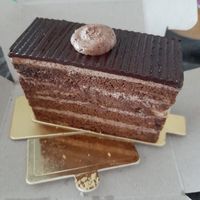 Choc cake at M Bakery in Central Singapore