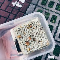 Pistachio cake slice ($4.50) at M Bakery in Central Singapore