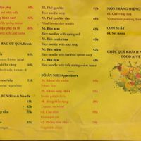 Menu - Page 2 of 2 at Sesame in Hanoi