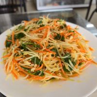 Papaya salad at Sesame in Hanoi