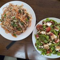 Banana leaf salad. Sesame salad. at Sesame in Hanoi