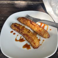 Plátano frito  at El Guanche "Alte Schule" in Tenerife