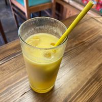 Passion fruit juice  at Cacau Brazilian Patisserie in Redcar