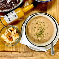 Caldo de Feijao £5.20 #Veganuary at Cacau Brazilian Patisserie in Redcar