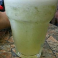 Pineapple and mint juice at Cacau Brazilian Patisserie in Redcar
