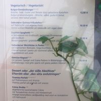 New vegetarian / vegan menu at IFA Windrose Südstrand in Fehmarn