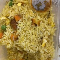 Combination fried rice.   $13  at An Nhien Vegetarian Cuisine in Cabramatta