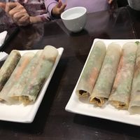 Peking Duck wraps at An Nhien Vegetarian Cuisine in Cabramatta