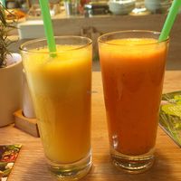 Cold pressed juices at Dean & David - Karl Liebknecht in Berlin