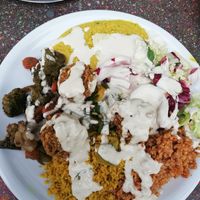 Yalla Yalla Veggie Teller at Yalla Yalla Falafel in Bremen