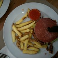 burger vegan  at St Gervais in Biel