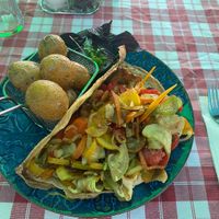 Gemüse Crêpe   at Stiftskeller in St Florian