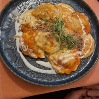 Porcini mushroom pockets  at Stiftskeller in St Florian