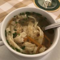 Vegane Frittatensuppe   at Stiftskeller in St Florian