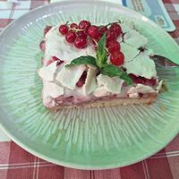 Ribiselkuchen at Stiftskeller in St Florian