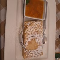 Topfenstrudel vegan! at Stiftskeller in St Florian