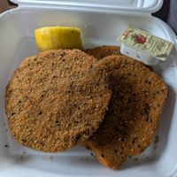 Seitanschnitzel at Stiftskeller in St Florian