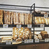 Delicious bread at Maison Landemaine - Crozatier in Paris