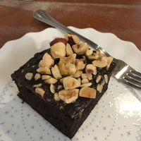 Brownie!!! Sin gluten!  at La Colectiva Cafe in Madrid