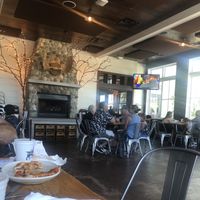 Inside the back room at The Stray Dog Bar and Grill in New Buffalo