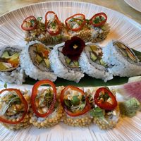 The rolls with the rice balls was good. The other roll was really lacking in flavor   at Wynn Hotel - Mizumi in Las Vegas