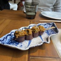Sweet potato appetizer 😊  at Wynn Hotel - Mizumi in Las Vegas
