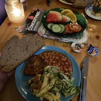 Brunch buffet (many more vegan food items available)  at Het Concerthuis in Groningen
